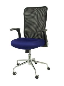 SILLA PIQUERAS MINAYA TEJIDO 3D AZUL