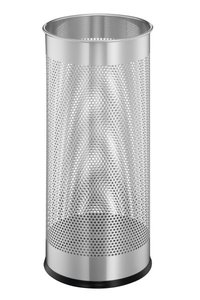 PARAGUERO DURABLE ACERO C/REJILLA PLATA