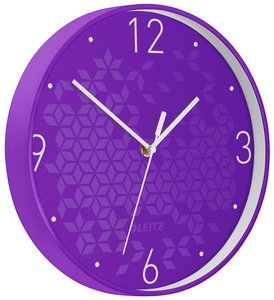 RELOJ PARED LEITZ ANALOGICO 29 CM VIOLET