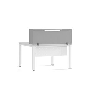 RECEPCION ROCADA 100x30x40 GRIS/GRIS