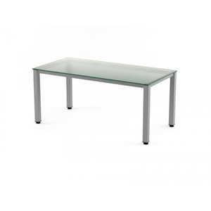 MESA ROCADA EXECUTIVE 160x80 AL/CRISTAL