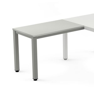 MESA ROCADA EXEC. ALA 100x60 AL/GRIS