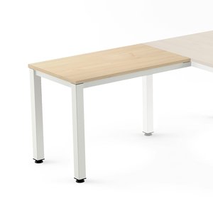 MESA ROCADA EXEC. ALA 100x60 BL/HAYA