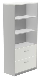 ARMARIO ROCADA CARPETERO 195x90 AL/BLANC