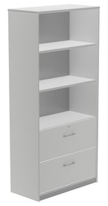 ARMARIO ROCADA CARPETERO 195x90 AL/GRIS