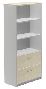 ARMARIO ROCADA CARPETERO 195x90 AL/ROBLE