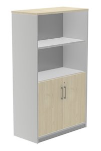 ARMARIO ROCADA C/P.BAJAS 156x90 AL/ROBLE