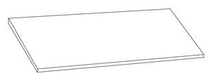 ESTANTE DE ARMARIO 862 x 354 GRIS