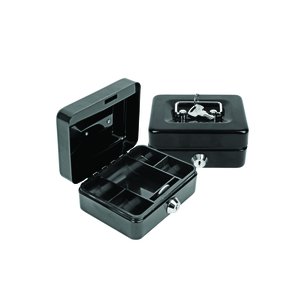 CAJA DE CAUDALES FOROFIS 12x9x6 NEGRO