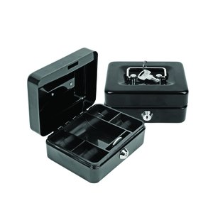 CAJA DE CAUDALES FOROFIS 15x12x8 NEGRO