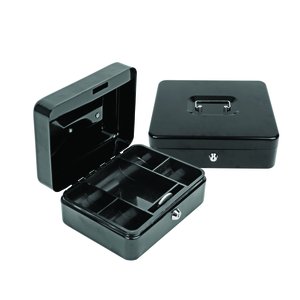 CAJA DE CAUDALES FOROFIS 20x16x9 NEGRO
