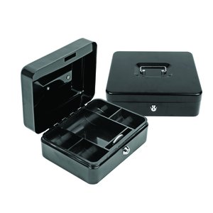 CAJA DE CAUDALES FOROFIS 25x18x9 NEGRO