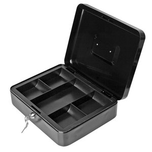CAJA DE CAUDALES FOROFIS 30x24x9 NEGRO