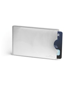 FUNDA TARJETAS DURABLE RFID PLATA B/10