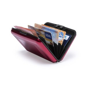 PORTA TARJETAS METALICO 89X58
