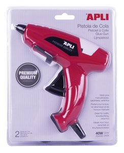 PISTOLA COLA TERMOFUSIBLE APLI 40W