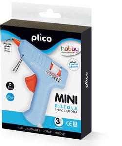 PISTOLA COLA TERMOFUSIBLE PLICO MINI