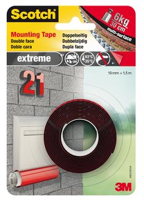 CINTA DOBLE CARA SCOTCH EXTREME 1,5mx19