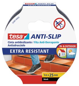 CINTA ADHESIVA TESA ANTIDESLIZANTE 5x25