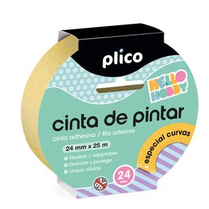 CINTA PINTOR PLICO ESP. CURVA 24x25