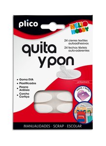 MINI VELCRO ADHESIVO PLICO QUITA Y PON