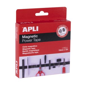 CINTA ADHESIVA APLI MAGNETICA 2m x19 mm