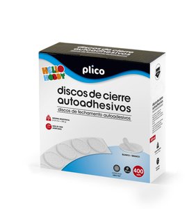 DISCOS CIERRE ADHE.PLICO 20 Ø 400 BLANCO