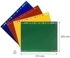 FUNDA TARIFOLD MAG. MULTIT. A4 AZUL B/5