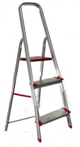 ESCALERA OUTAS ALUM. 3 PELDAÑOS