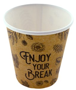 VASO CARTON PARED GRUESA 177cc PAQ. 50