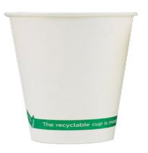 VASOS CARTON BLANCO 110 ml BOLSA DE 50