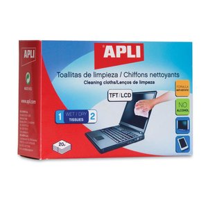 TOALLITAS APLI LIMPIADORAS HUMEDAS B/20