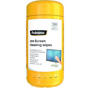 TOALLITAS FELLOWES LIMPIADORAS P/100