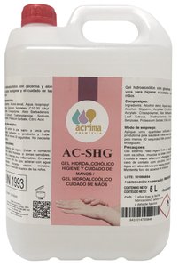 DESINFECTANTE DE MANOS GEL HIDRO 5 L