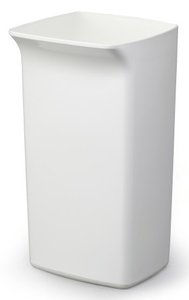 CUBO BASURA PLASTICO DURABIN 40L. BLAN.