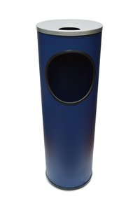 PAPEL.CENICERO CILINDRO METAL B-10 AZ
