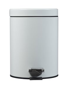 PAPELERA PL. CEP C/TAPA PEDAL 5L GRIS