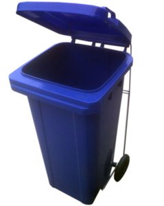 CONTENEDOR PROFESIONAL 120 L. AZUL