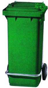 CONTENEDOR PROFESIONAL 120 L. VERDE