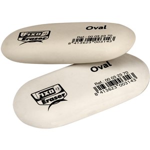 [32370] GOMA BORRAR FIXO OVAL (ud.)