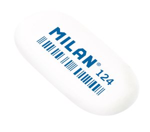 [CMM124] GOMA BORRAR MILAN 124 OVALADA (ud.)