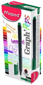 [749119] ROTUL.MAPED GRAPH PEPS GREEN FOREST
