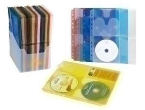 [348K] FUNDA CD/DVD CARCHIVO A4 11 TL.COLORES