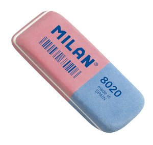 [CCM8020] GOMA BORRAR MILAN 8020 MIXTA (ud.)