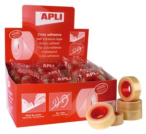 [11103] CINTA ADHESIVA APLI TRANSP. 33x19