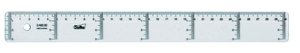 [400930] REGLA CRISTAL SAFTA 30 CENTIMETROS